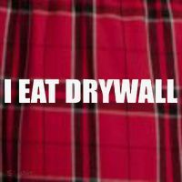 I Eat Drywall Men's Flannel Plaid Pajama Pants thumb 2