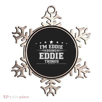 Im Eddie Doing Eddie Things Ornament