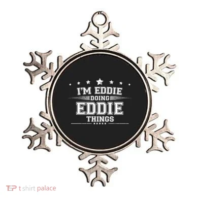 Im Eddie Doing Eddie Things Ornament