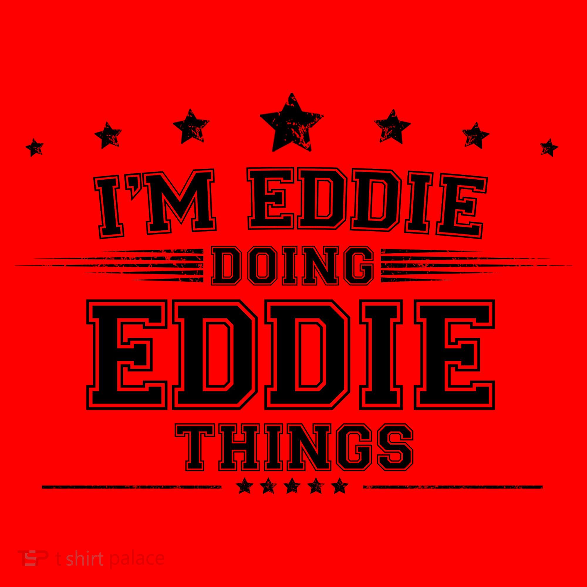 Im Eddie Doing Eddie Things Santa Hat