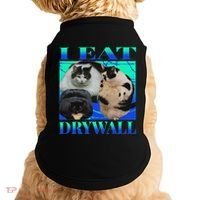 I Eat Drywall Funny Fat Cats Funny Hard Cat Silly Meme Doggie Tank thumb 0