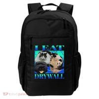 I Eat Drywall Funny Fat Cats Funny Hard Cat Silly Meme Backpack thumb 0