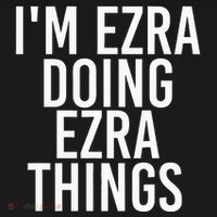 IM Ezra Doing Ezra Things Funny Birthday Name Gift Idea Kids Sweatshirt thumb 2