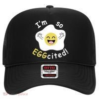 Im Eggcited Funny Humor Hat thumb 0
