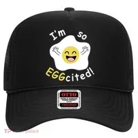 Im Eggcited Funny Humor Hat thumb 0