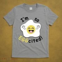 Im Eggcited Funny Humor T-Shirt thumb 5