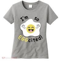 Im Eggcited Funny Humor Women's T-Shirt thumb 0