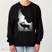 Idaho Elk Hunting Gift Women's Sweatshirt thumb 0