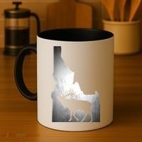 Idaho Elk Hunting Gift Coffee Mug thumb 4