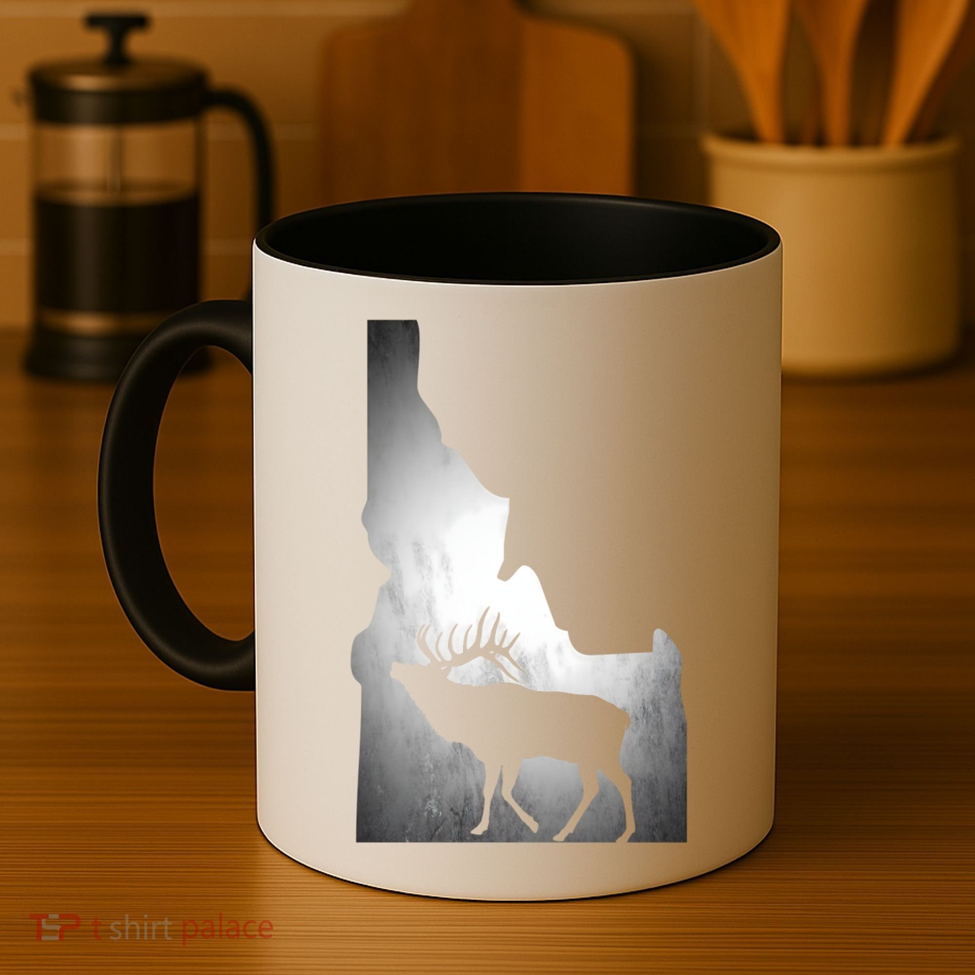 Idaho Elk Hunting Gift Coffee Mug