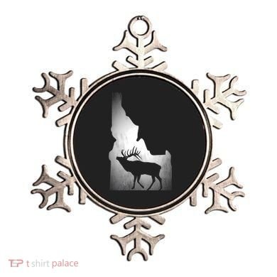 Idaho Elk Hunting Gift Ornament