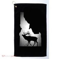 Idaho Elk Hunting Gift Golf Towel thumb 0