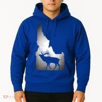 Idaho Elk Hunting Gift Hoodie thumb 2