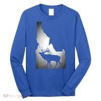 Idaho Elk Hunting Gift Long Sleeve Shirt thumb 0