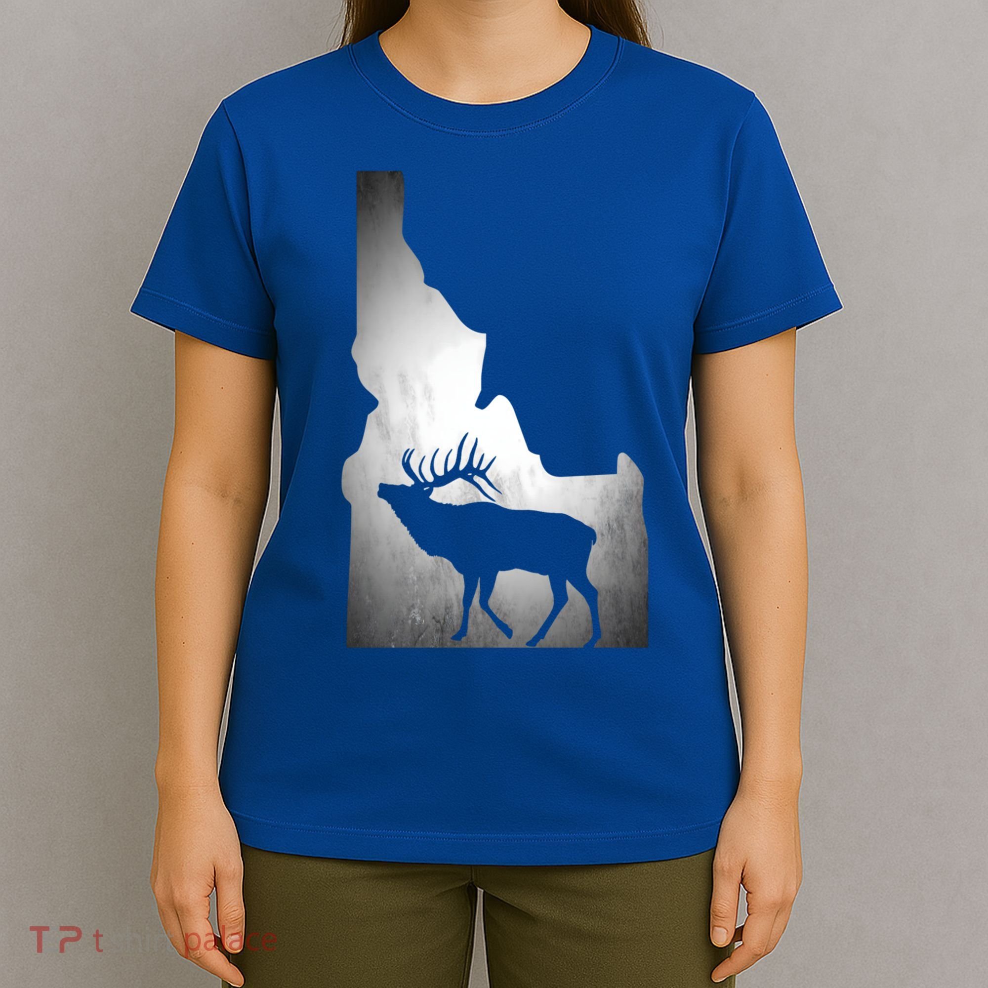 Idaho Elk Hunting Gift T-Shirt
