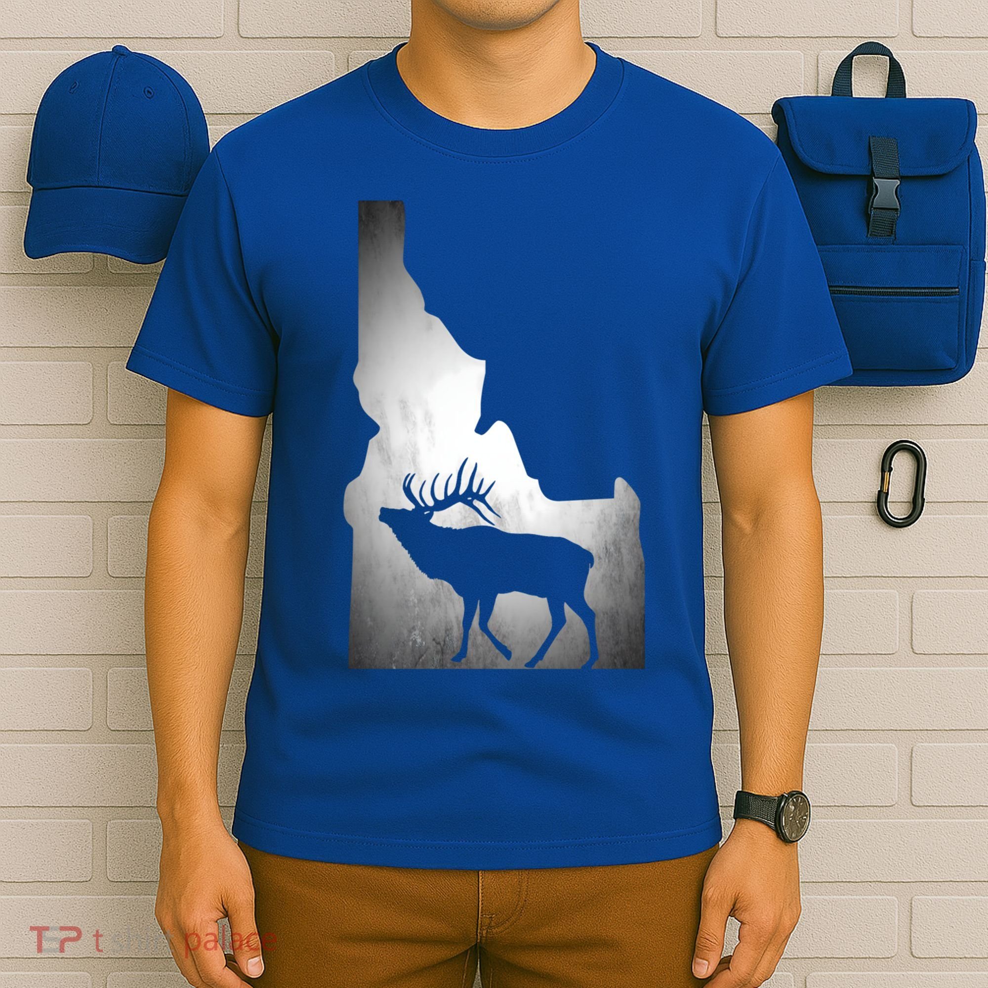 Idaho Elk Hunting Gift T-Shirt
