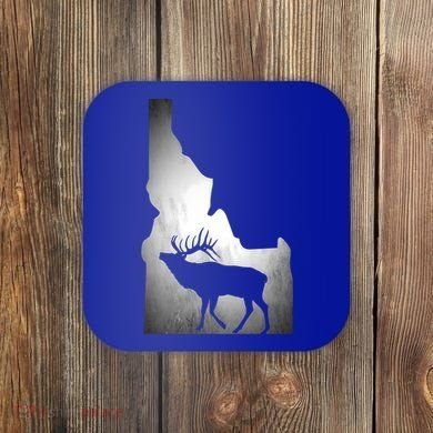 Idaho Elk Hunting Gift Coaster