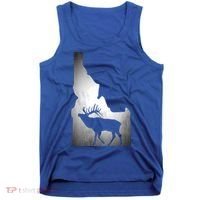 Idaho Elk Hunting Gift Tank Top thumb 0