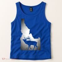 Idaho Elk Hunting Gift Tank Top thumb 2