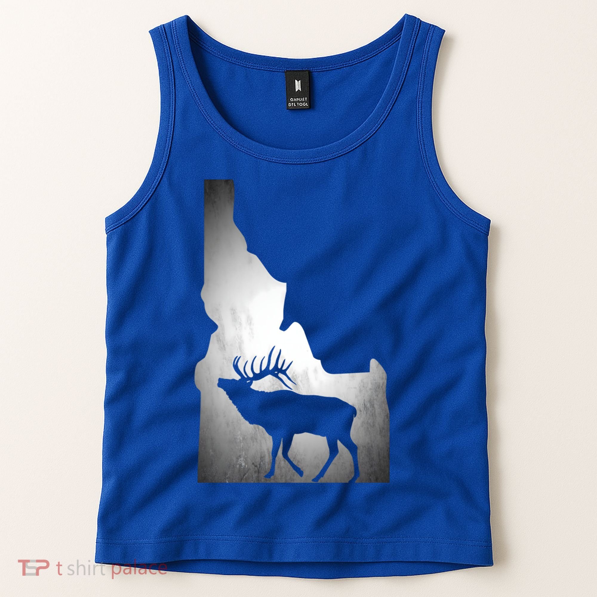 Idaho Elk Hunting Gift Tank Top
