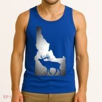 Idaho Elk Hunting Gift Tank Top thumb 3
