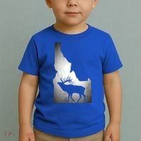 Idaho Elk Hunting Gift Toddler T-Shirt thumb 2