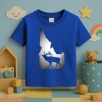 Idaho Elk Hunting Gift Toddler T-Shirt thumb 3