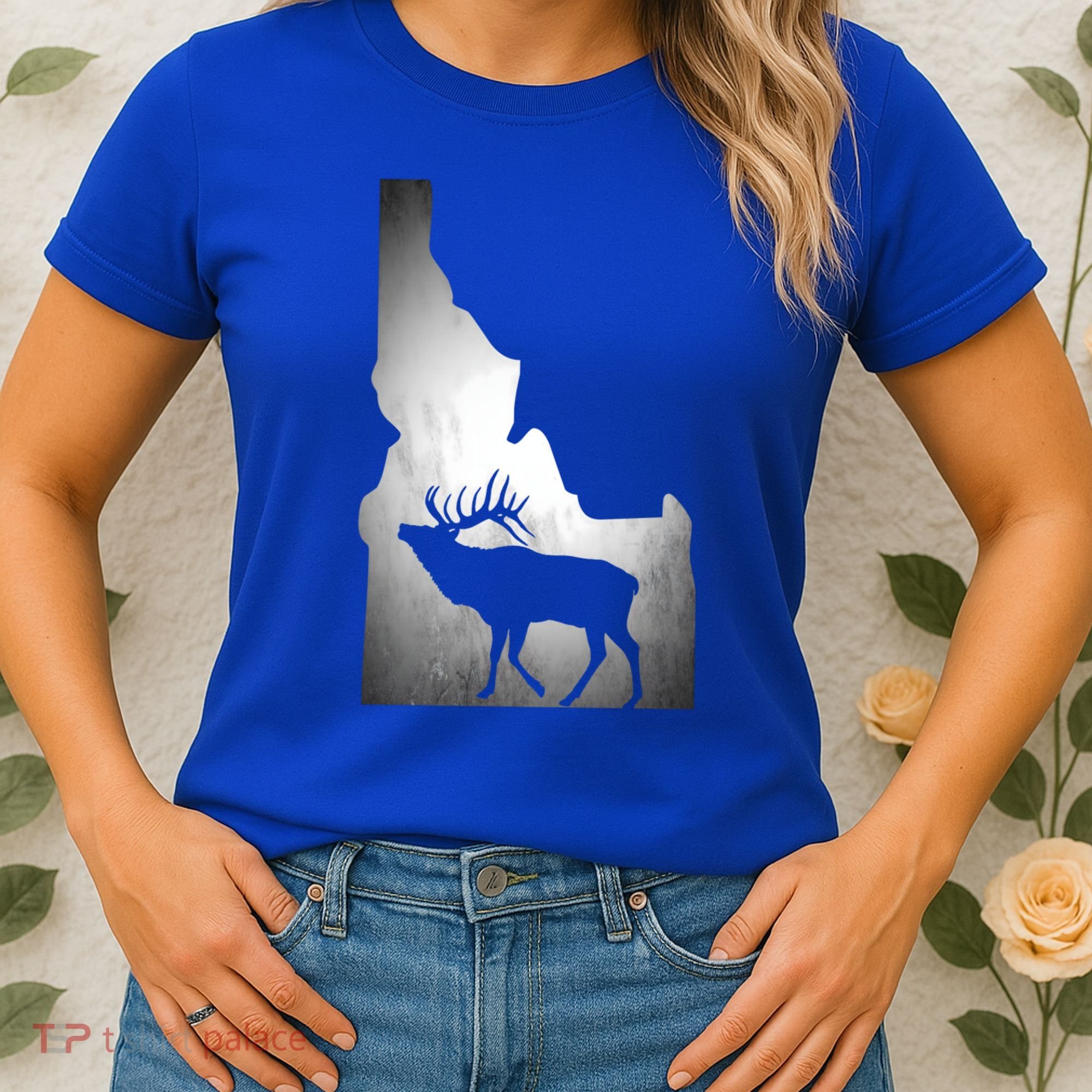Idaho Elk Hunting Gift Women's T-Shirt