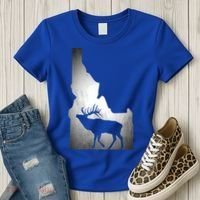 Idaho Elk Hunting Gift Women's T-Shirt thumb 3