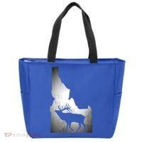 Idaho Elk Hunting Gift Tote Bag thumb 0