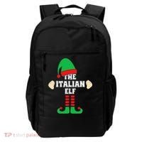 Italian Elf Hand Gesture Christmas Matching Pajamas  Backpack thumb 0