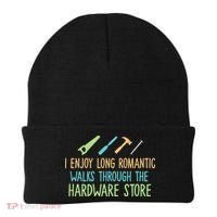 I Enjoy Long Romantic Walks Through The Hardware Store Beanie thumb 0