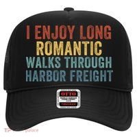 I Enjoy Long Romantic Walks Through Harbor Freight Funny Handyman Funny Saying Hat thumb 0