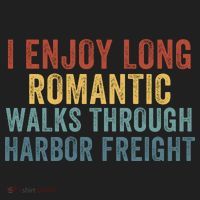 I Enjoy Long Romantic Walks Through Harbor Freight Funny Handyman Funny Saying Hat thumb 2