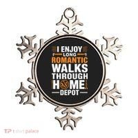 I Enjoy Long Romantic Walks Through Home Depot Funny Ornament thumb 0