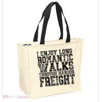I Enjoy Long Romantic Walks Through Harbor Freight Tote Bag thumb 2