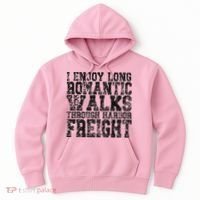 I Enjoy Long Romantic Walks Through Harbor Freight Hoodie thumb 0