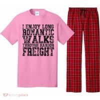 I Enjoy Long Romantic Walks Through Harbor Freight Pajama Set thumb 0