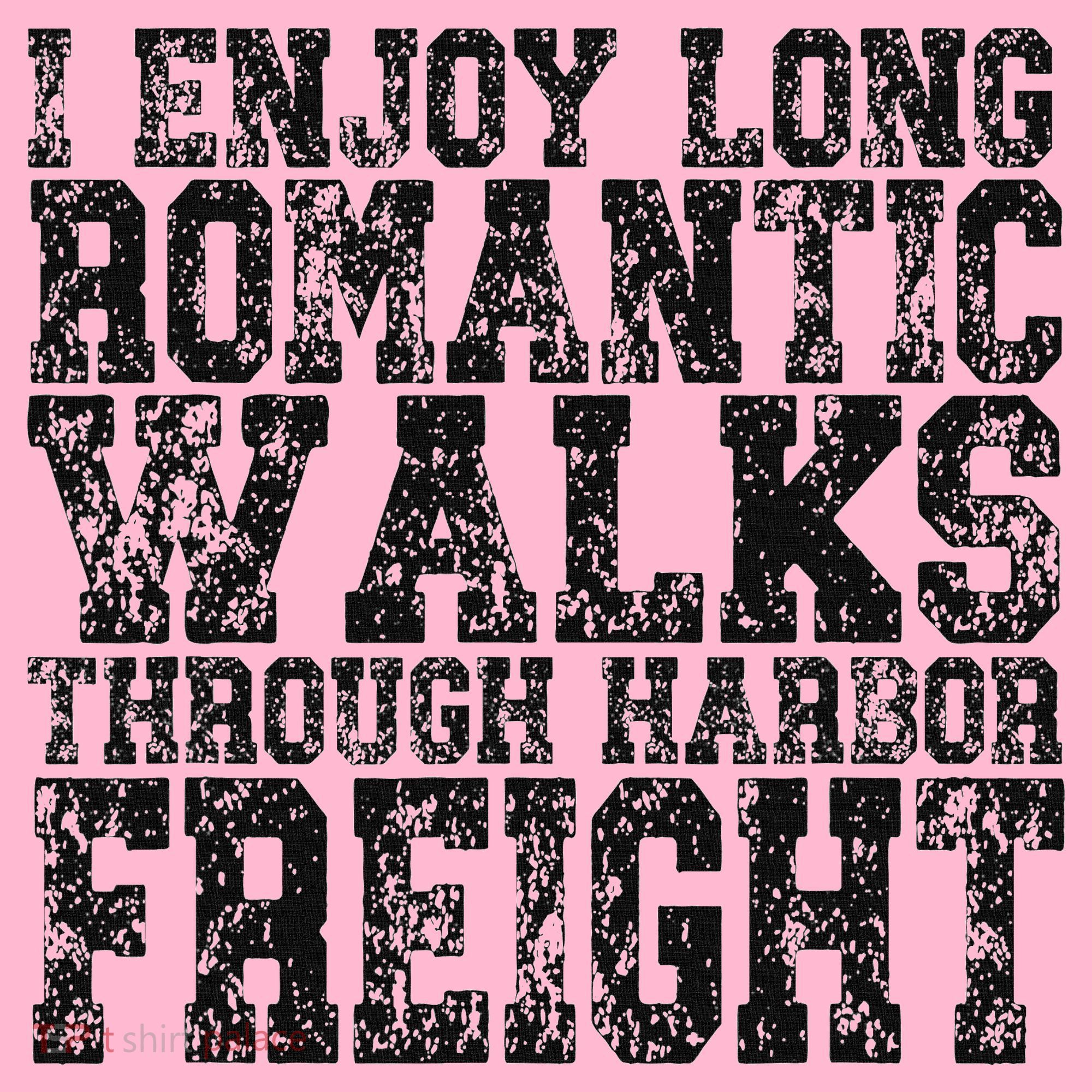 I Enjoy Long Romantic Walks Through Harbor Freight Kids Hoodie