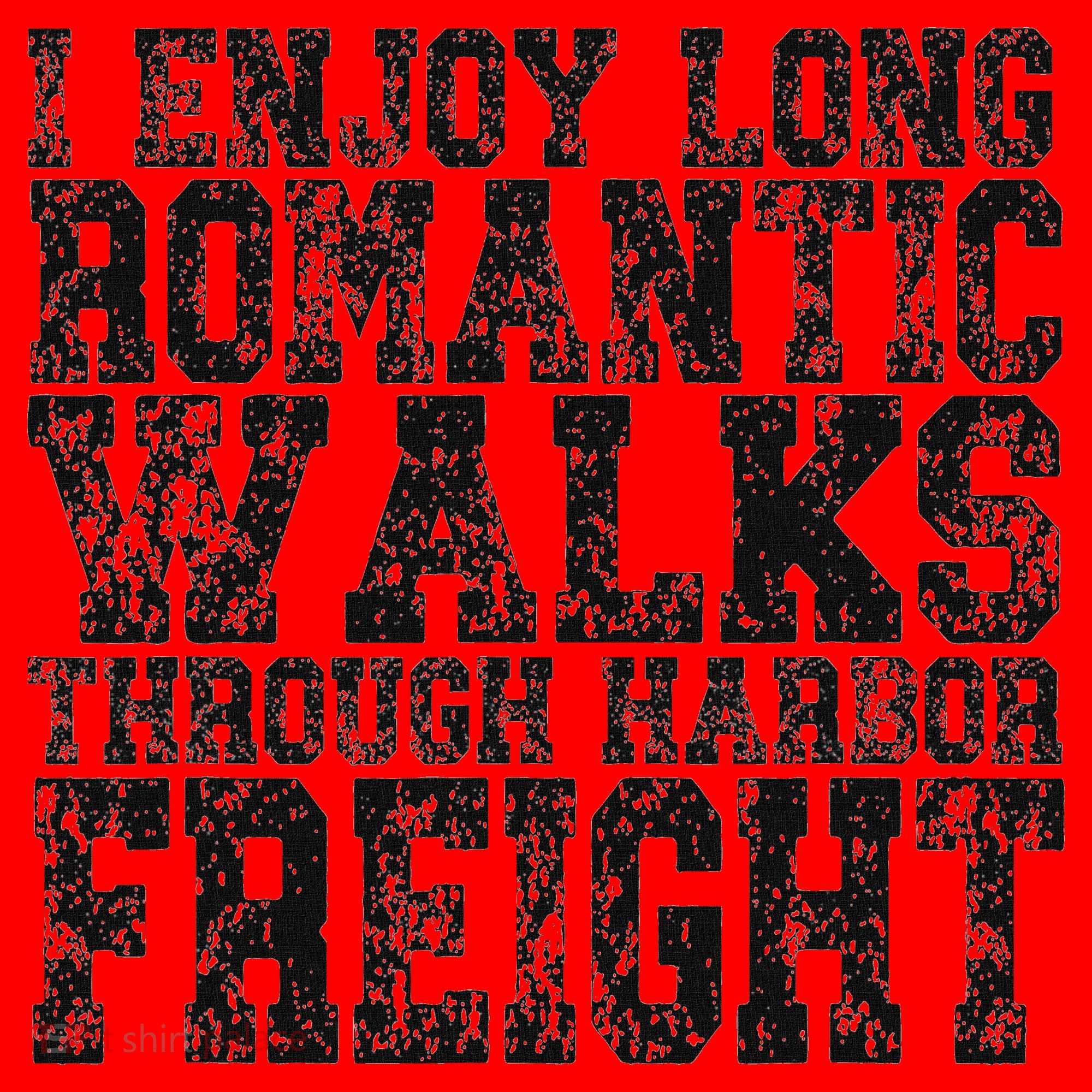 I Enjoy Long Romantic Walks Through Harbor Freight Santa Hat
