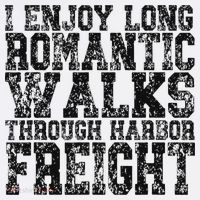 I Enjoy Long Romantic Walks Through Harbor Freight Bucket Hat thumb 4