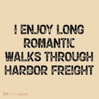 I Enjoy Long Romantic Walks Through Harbor Freight Tote Bag thumb 4