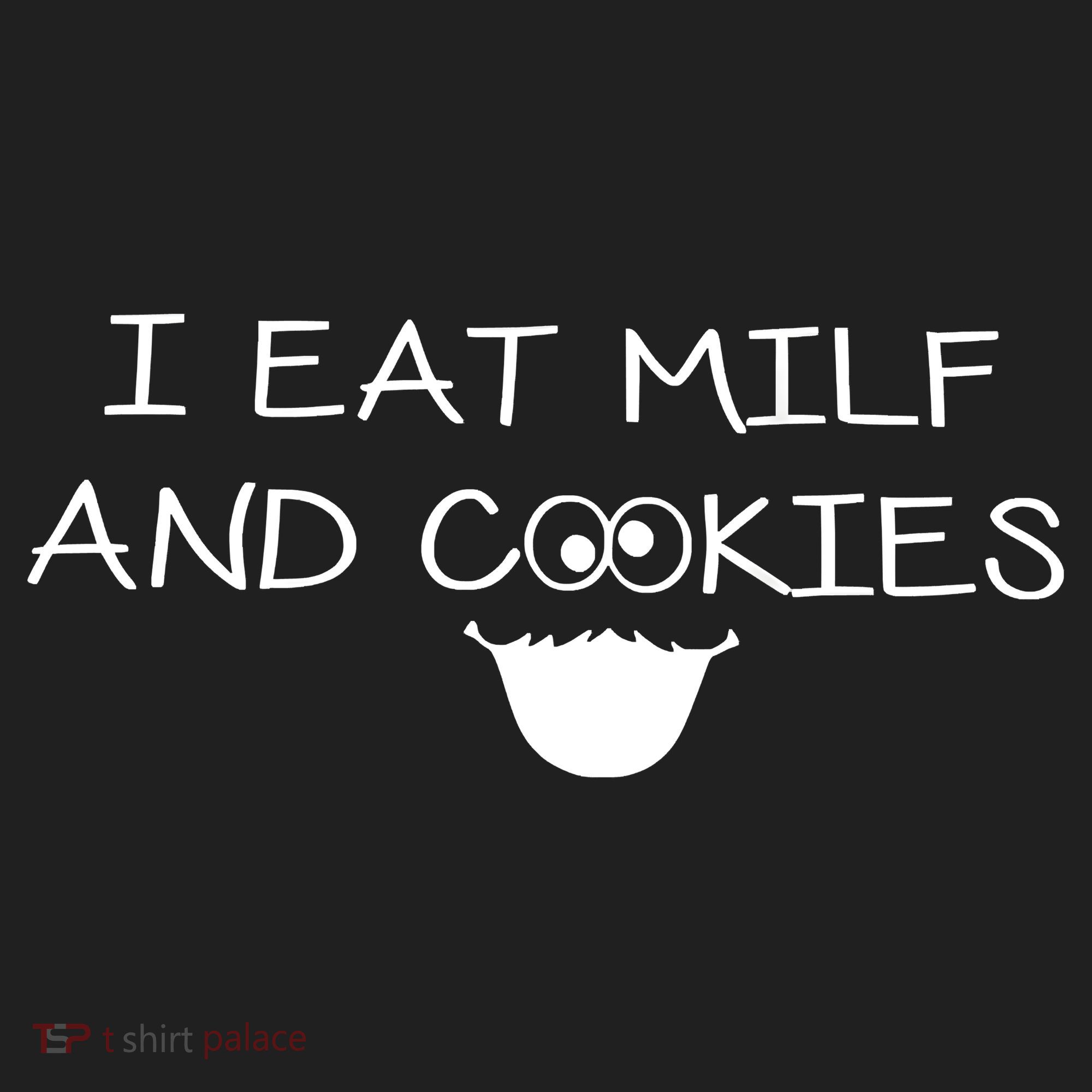 I Eat Milf And Cookies Humor Funny Five-Panel Snapback Cap
