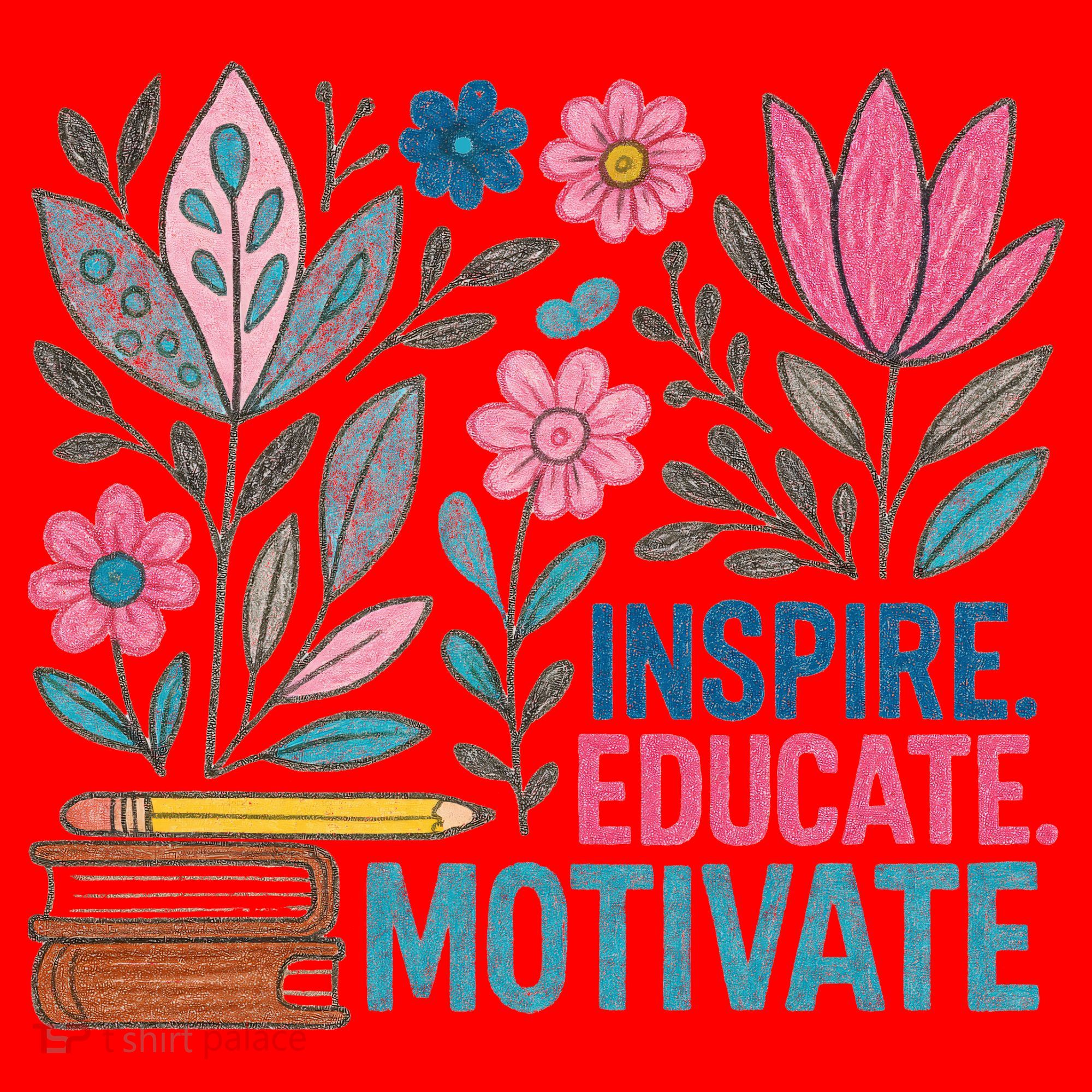 Inspire Educate Motivate Education Back To School  Santa Hat