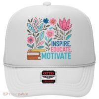 Inspire Educate Motivate Education Back To School  Hat thumb 0