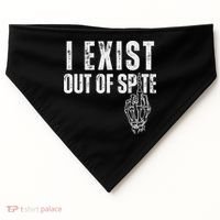 I Exist Out Of Spite USA-Made Doggie Bandana thumb 0