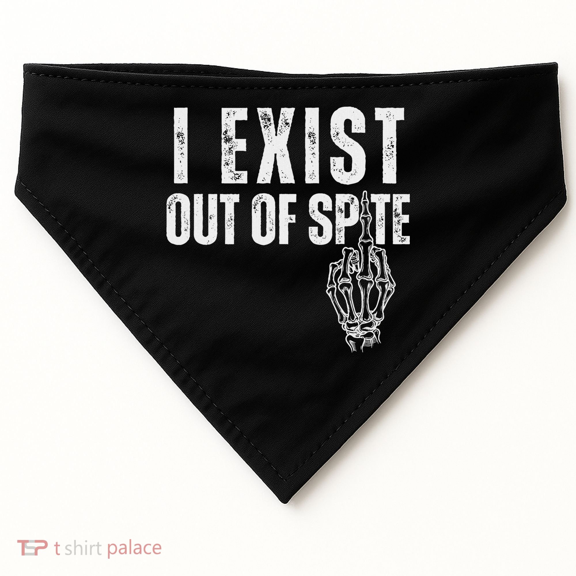 I Exist Out Of Spite USA-Made Doggie Bandana