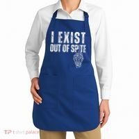 I Exist Out Of Spite Apron thumb 2