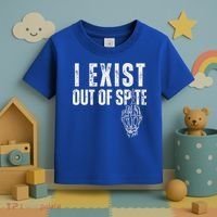 I Exist Out Of Spite Toddler T-Shirt thumb 3