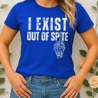 I Exist Out Of Spite Women's T-Shirt thumb 2